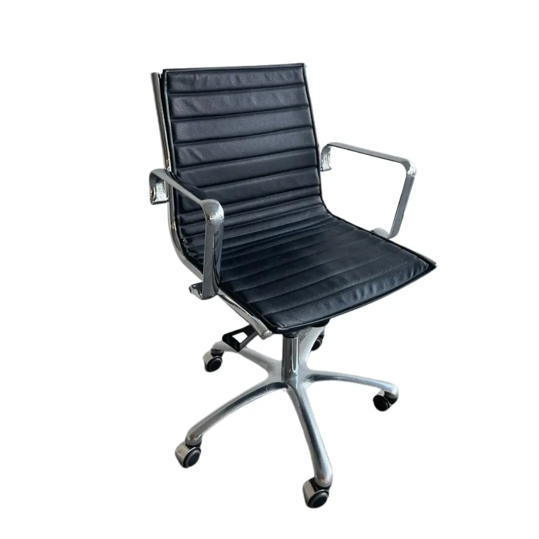 fauteuil ergonomique effet cuir