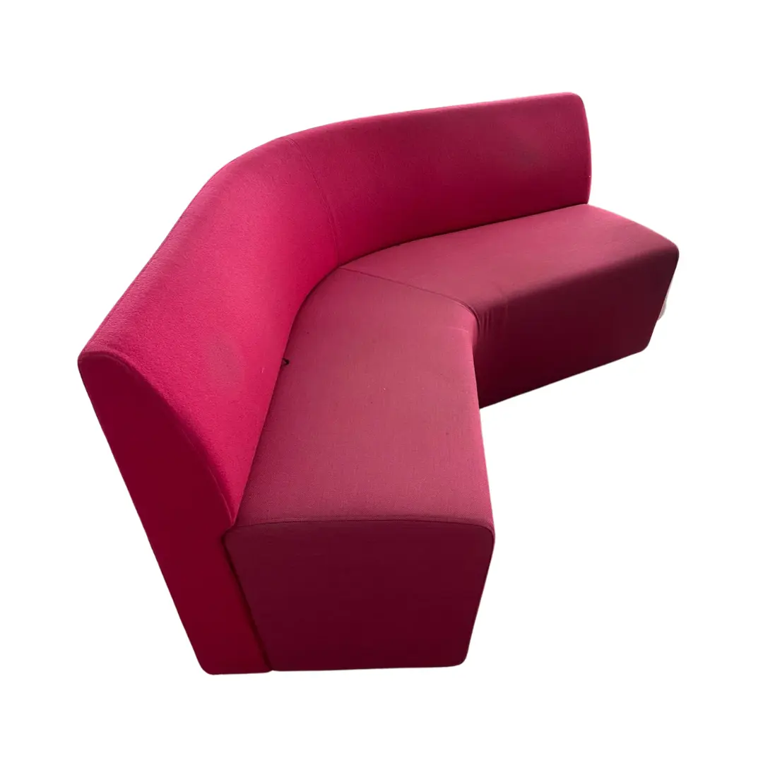 Canapés de bureau rouge