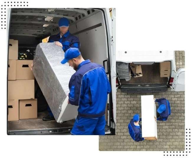 service de livraison et d'installation