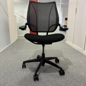 Alternative view of 🪑 Fauteuil ergonomique Humascale Liberty – Dossier mesh – Accoudoirs réglables