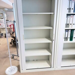 Alternative view of Armoire Métallique Blanche Haute 198 cm – Rangement Bureau Professionnel à Prix Déstockage