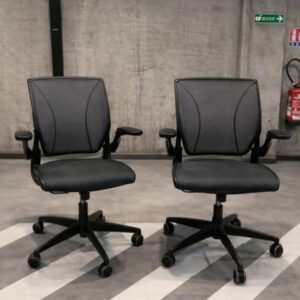 Alternative view of Fauteuil ergonomique Humanscale Diffrient World – Chaise bureau professionnelle maille