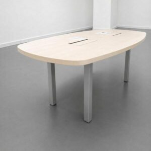 Alternative view of Table de réunion Haworth 200 x 100 cm – 6 à 8 personnes