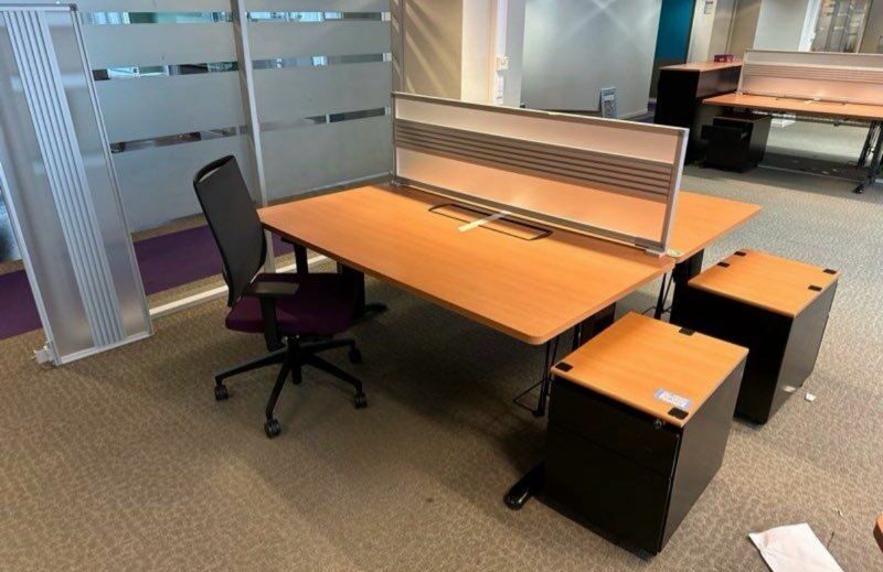 Bureau Bench face à face open space – Image 4