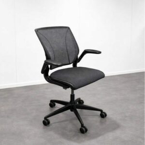 Fauteuil ergonomique Humanscale Diffrient World – Chaise bureau professionnelle maille