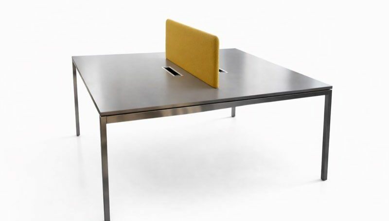 Bureau bench double professionnel 140/160 cm