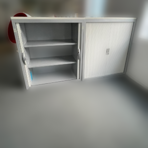 Armoire métallique à rideau coulissant