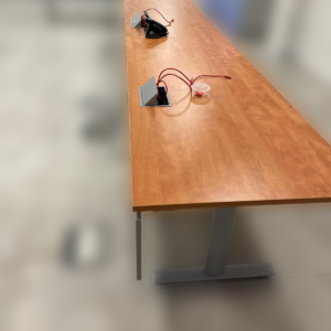 Bureau basculant connecté