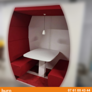 Cabine acoustique duo