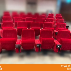 Chaise Auditorium Rouge Occasion