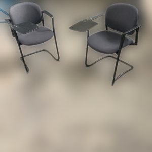 Chaise avec tablette