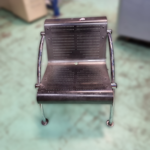 Chaise d’accueil acier