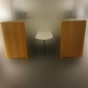 Fauteuil de réunion accoustique