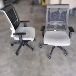 Fauteuil ergonomique blanc