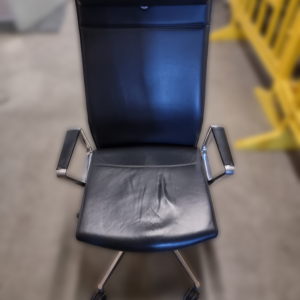 Fauteuil ergonomique peau