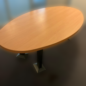 Table de reunion ovale