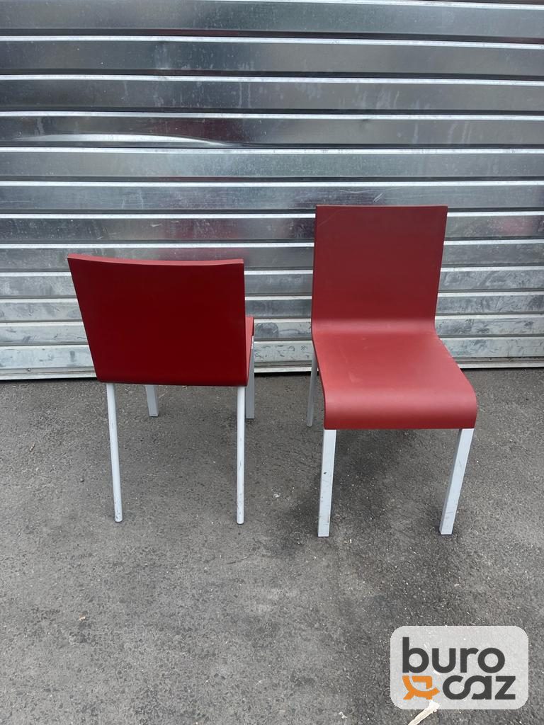 Chaise Vitra .03 rouge