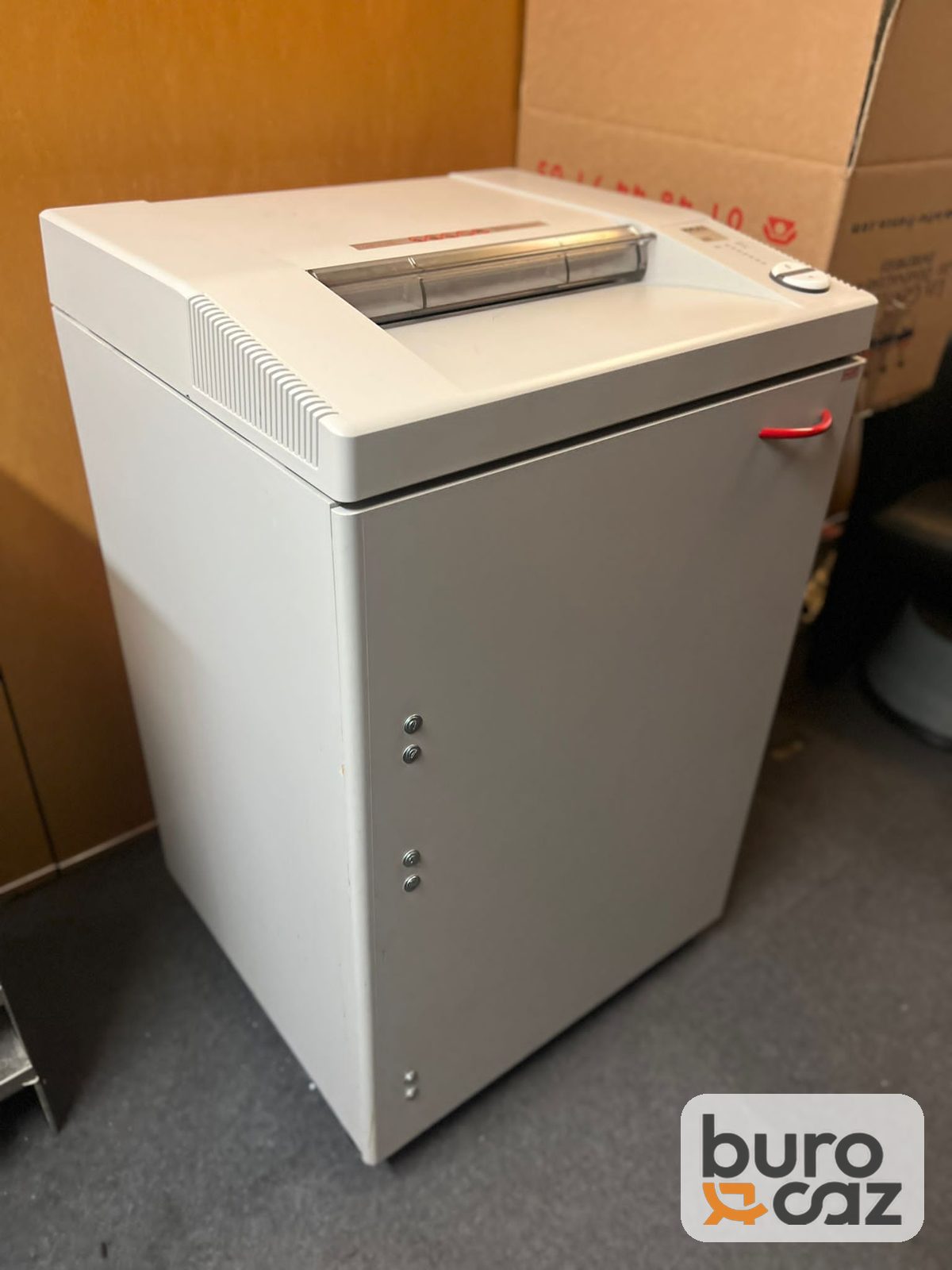 Destructeur de documents professionnel grande capacité