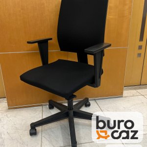 Fauteuil de bureau ergonomique Sedus tissu noir