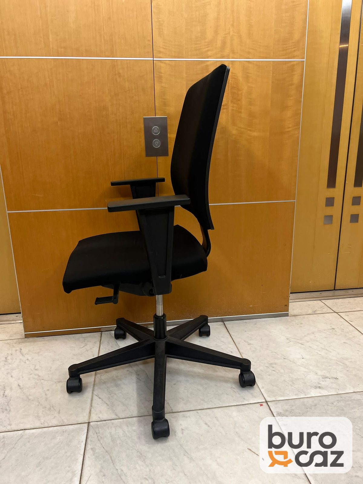 Fauteuil de bureau ergonomique Sedus tissu noir — photo 12