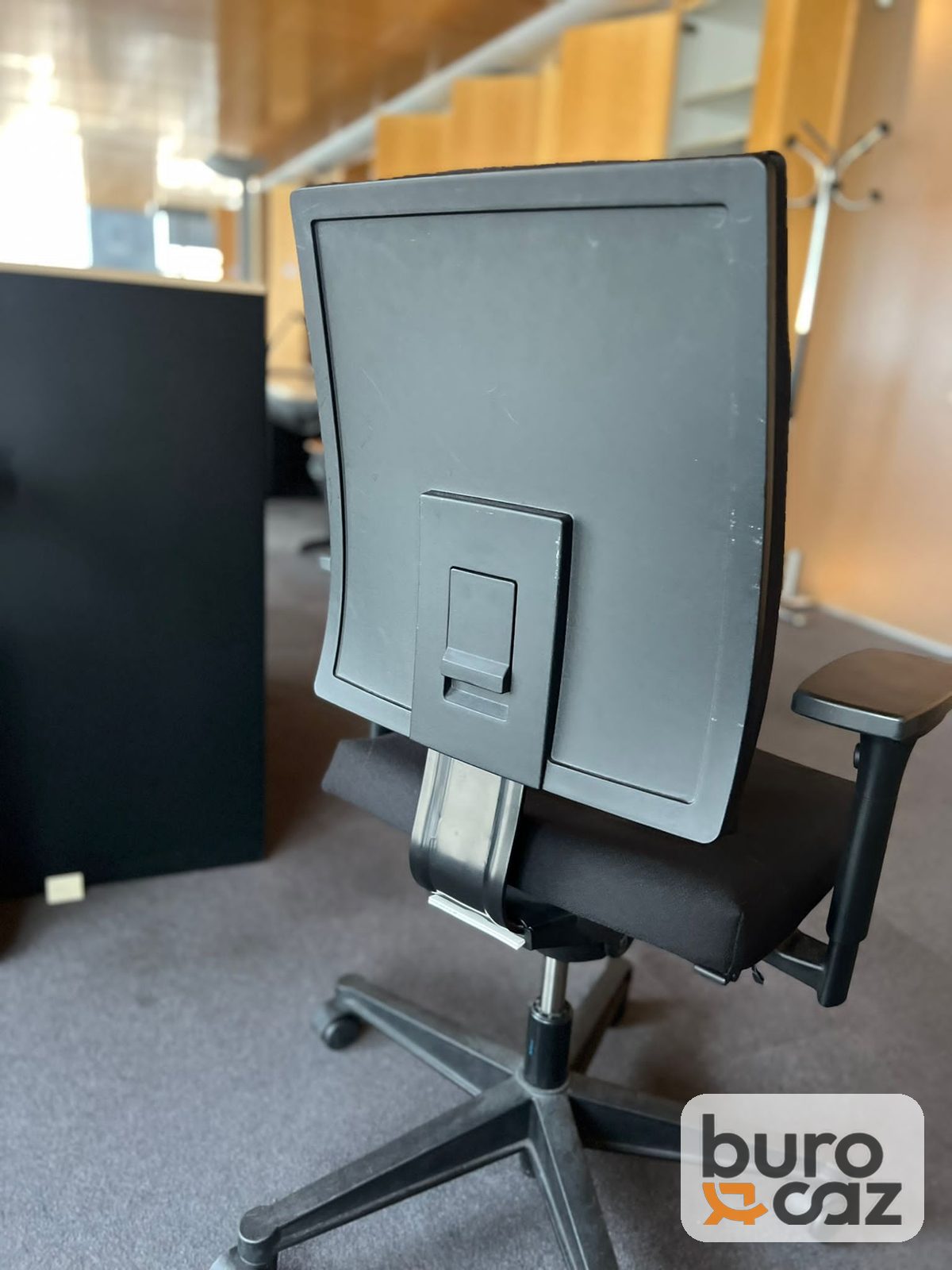 Fauteuil de bureau ergonomique Sedus tissu noir — photo 3