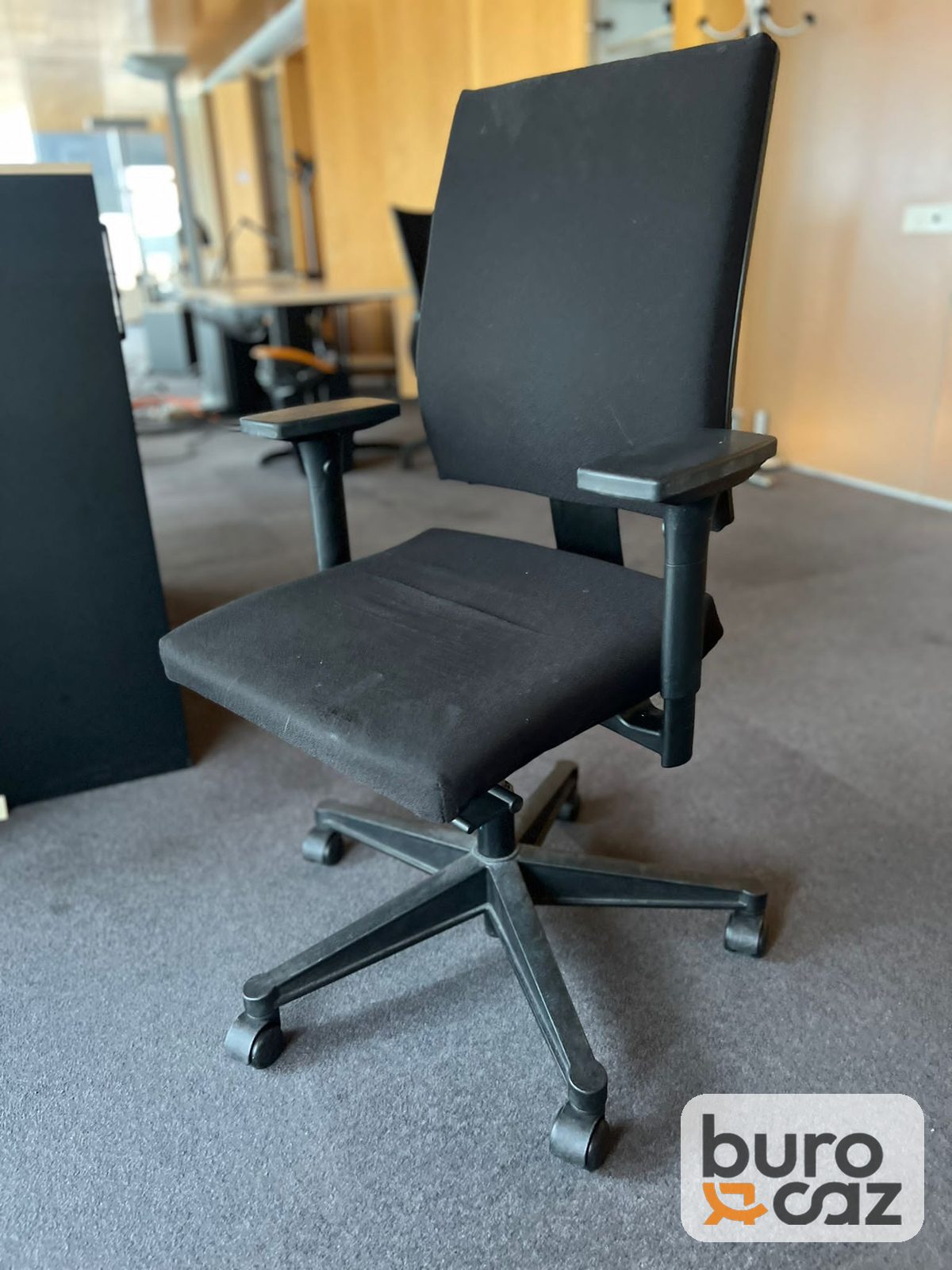 Fauteuil de bureau ergonomique Sedus tissu noir — photo 7