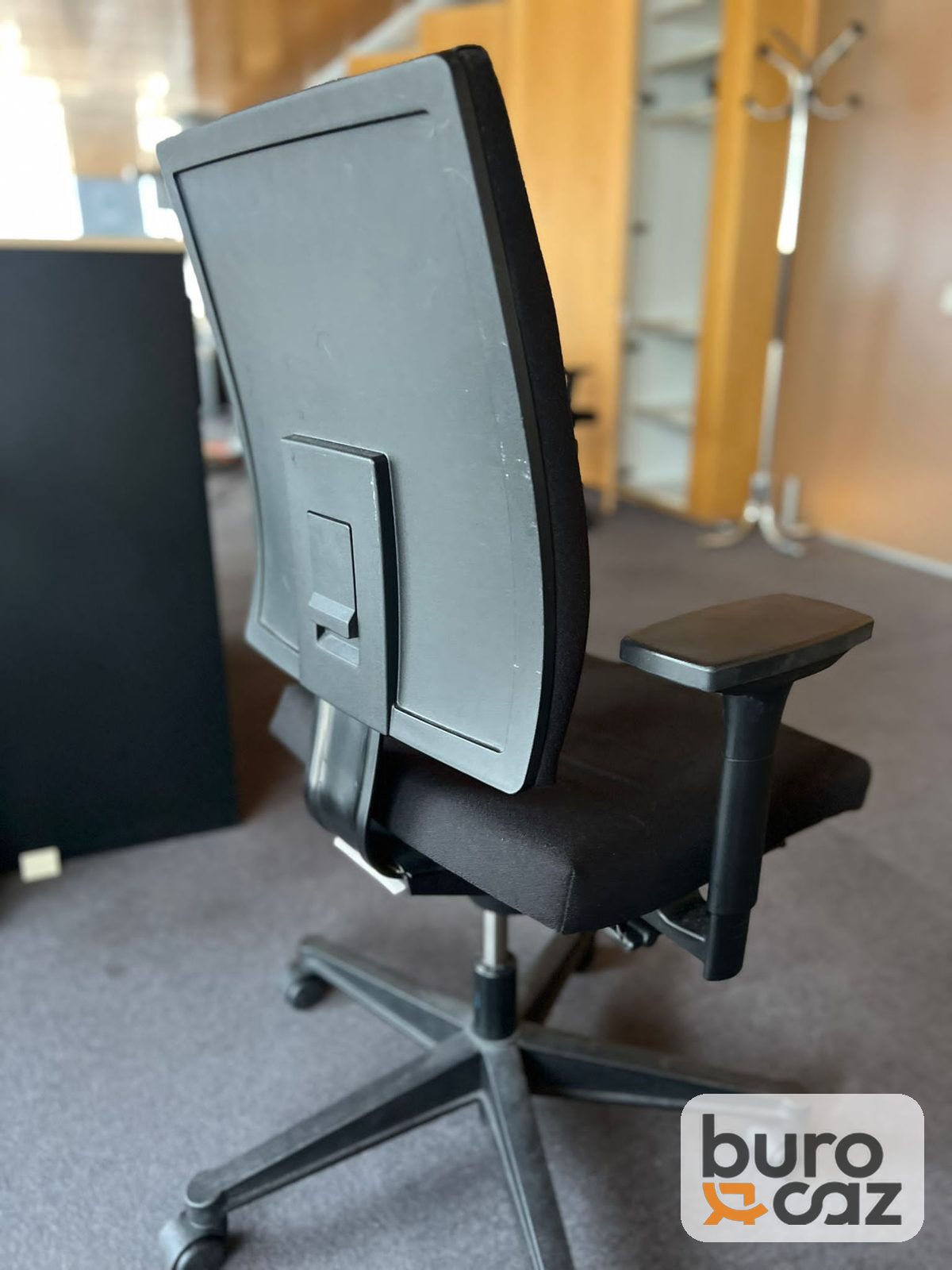 Fauteuil de bureau ergonomique Sedus tissu noir — photo 8