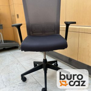 Fauteuil ergonomique Haworth résille grise