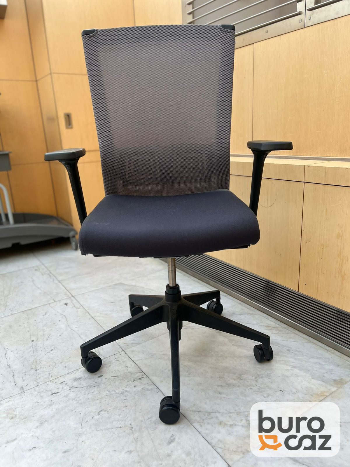 Fauteuil ergonomique Haworth résille grise