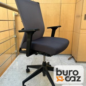Fauteuil ergonomique Haworth résille grise
