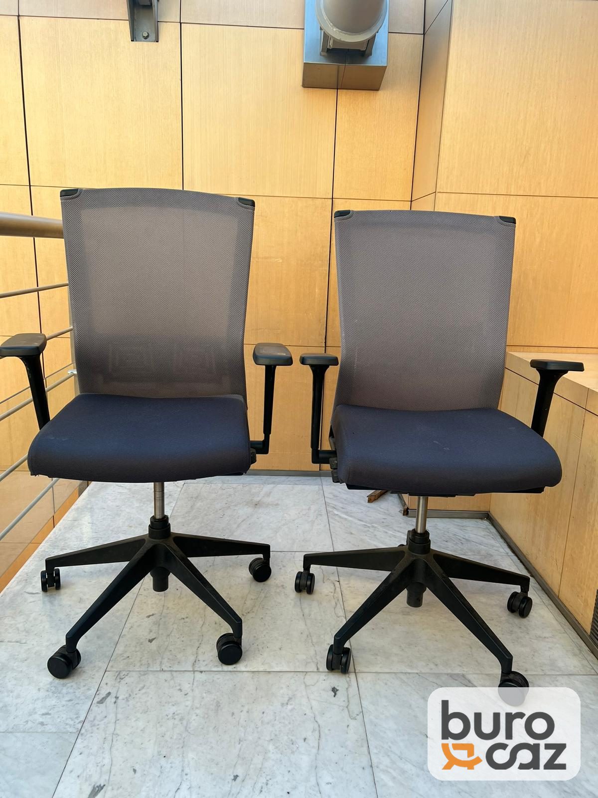Fauteuil ergonomique Haworth résille grise — photo 3