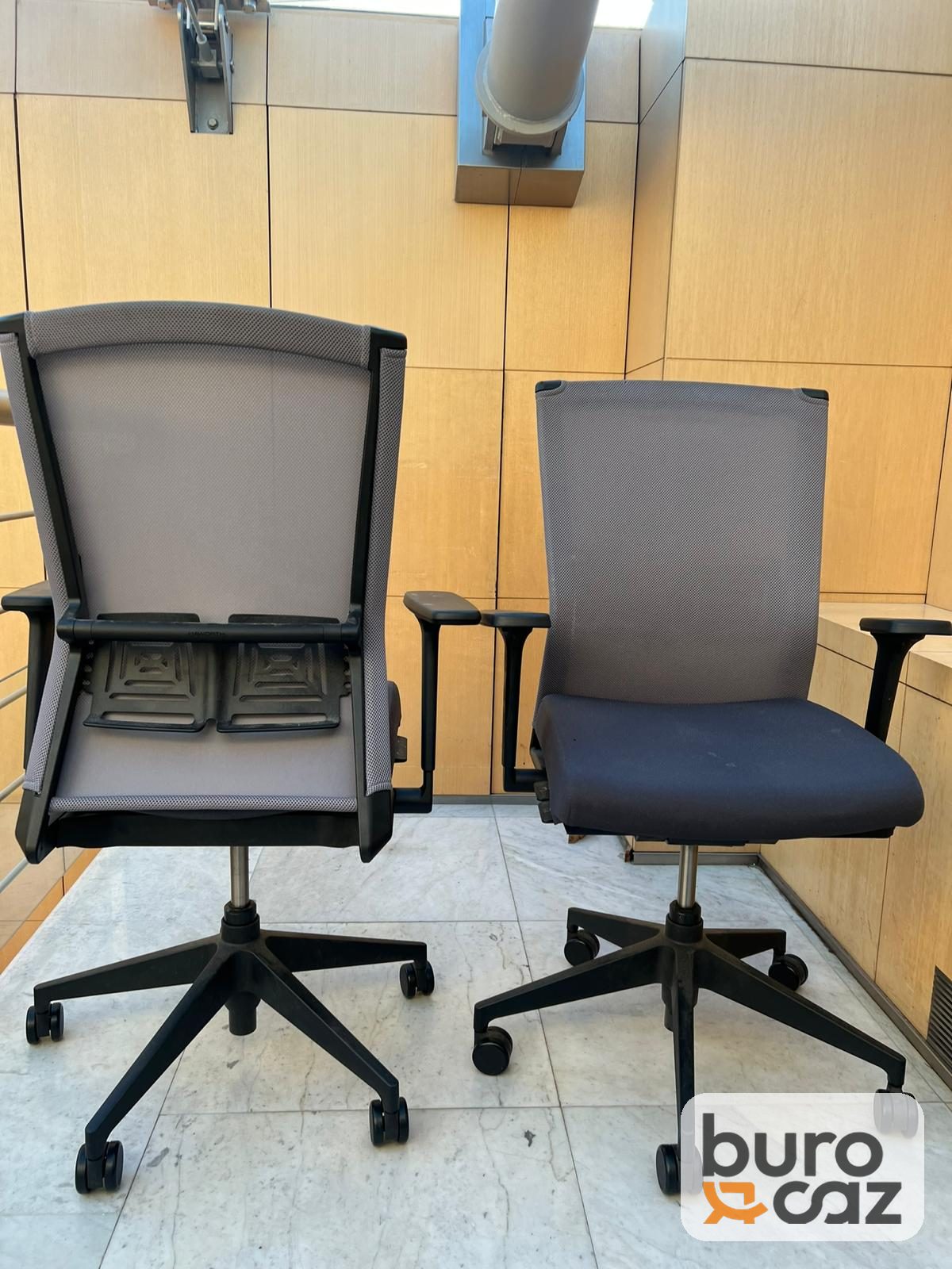 Fauteuil ergonomique Haworth résille grise — photo 6