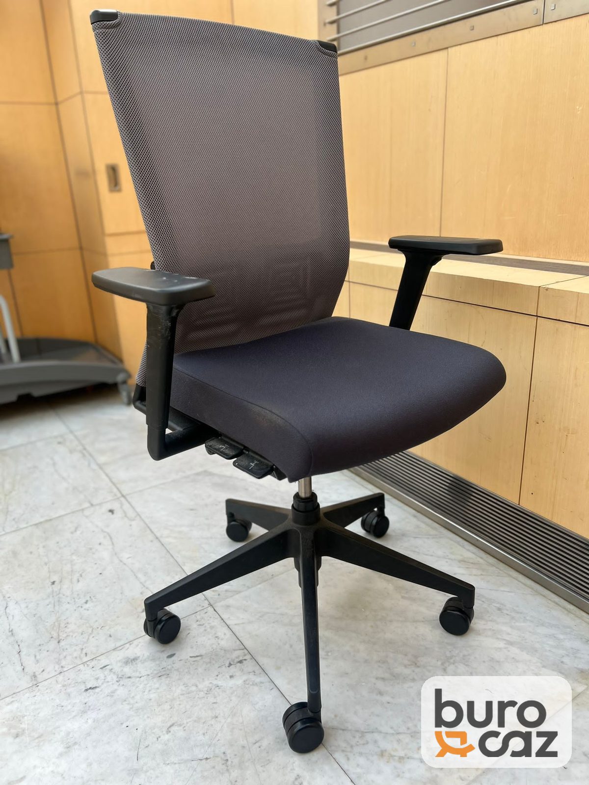 Fauteuil ergonomique Haworth résille grise — photo 2