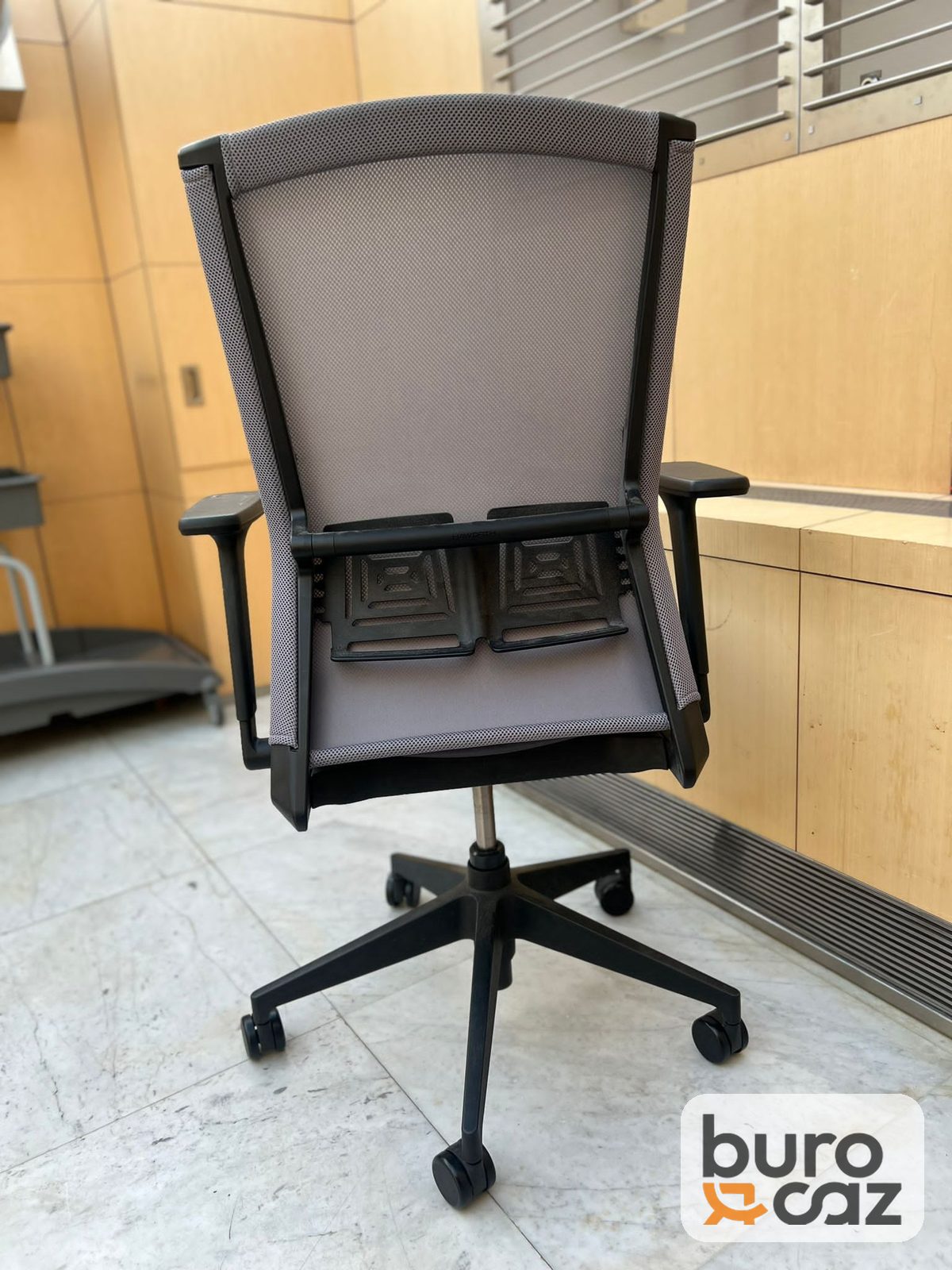 Fauteuil ergonomique Haworth résille grise — photo 4