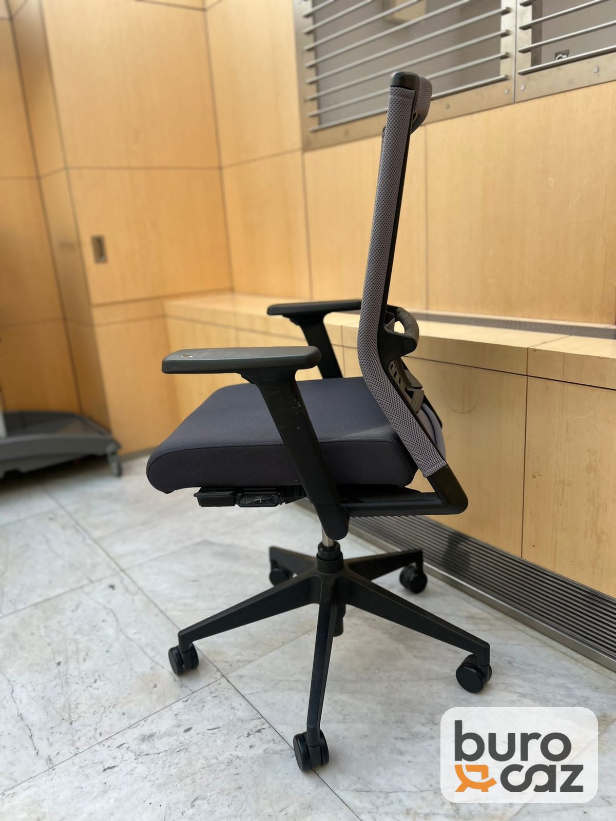 Fauteuil ergonomique Haworth résille grise — photo 5