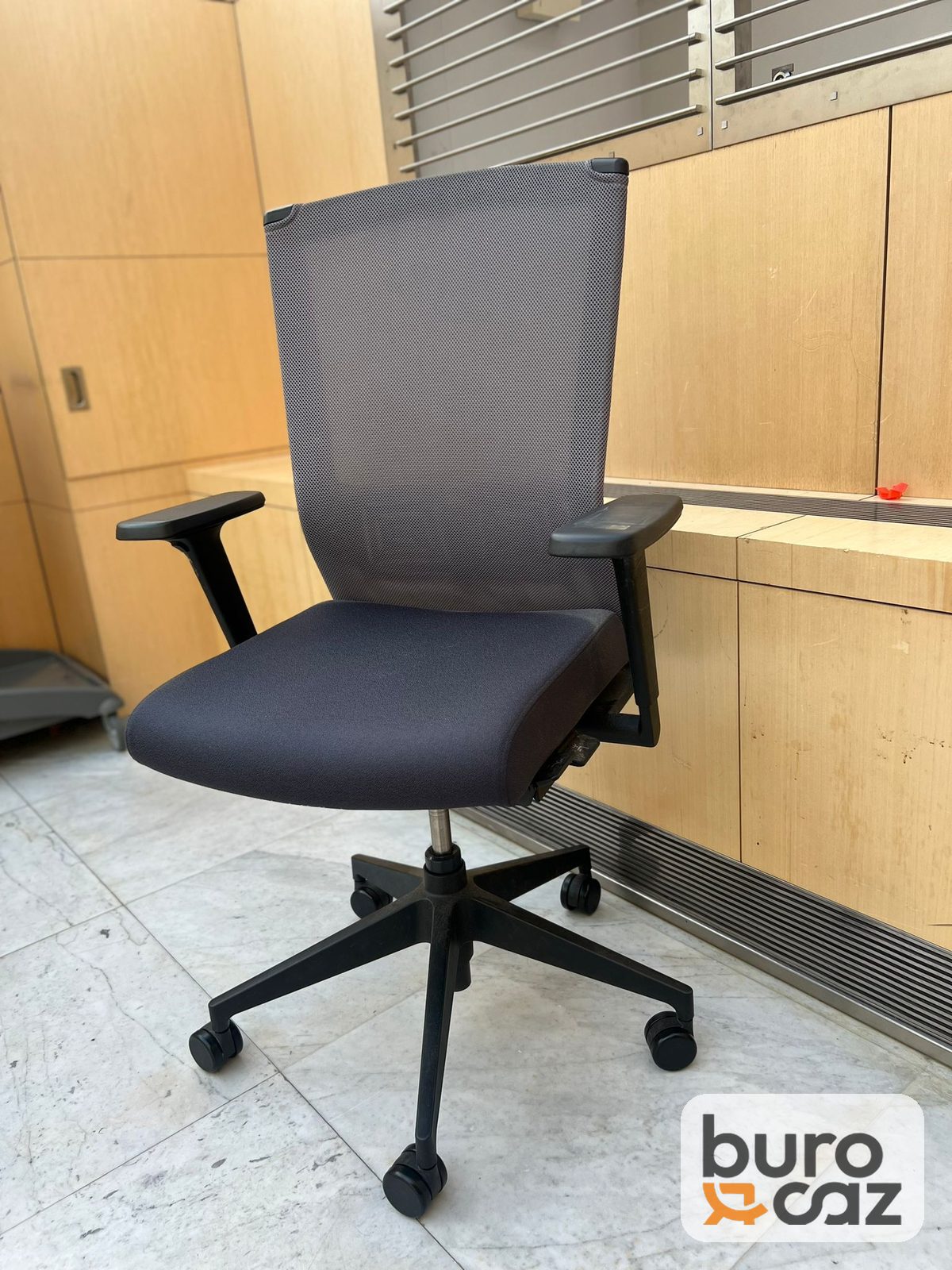 Fauteuil ergonomique Haworth résille grise — photo 6