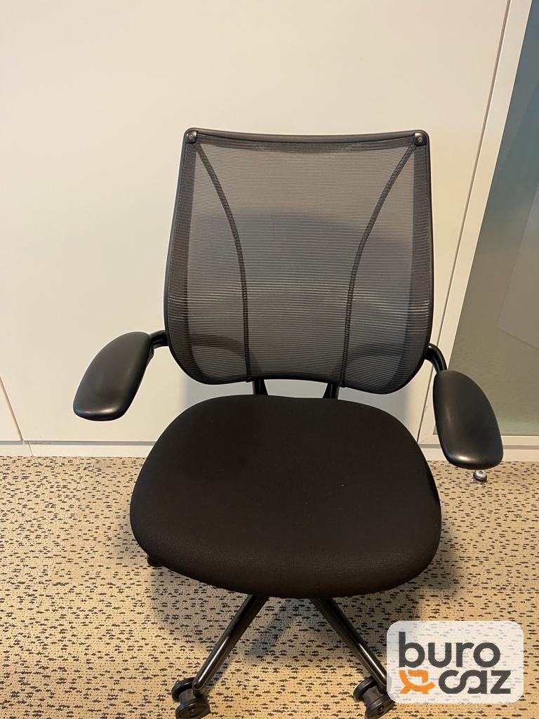 Fauteuil ergonomique Humanscale Liberty résille noire — photo 3