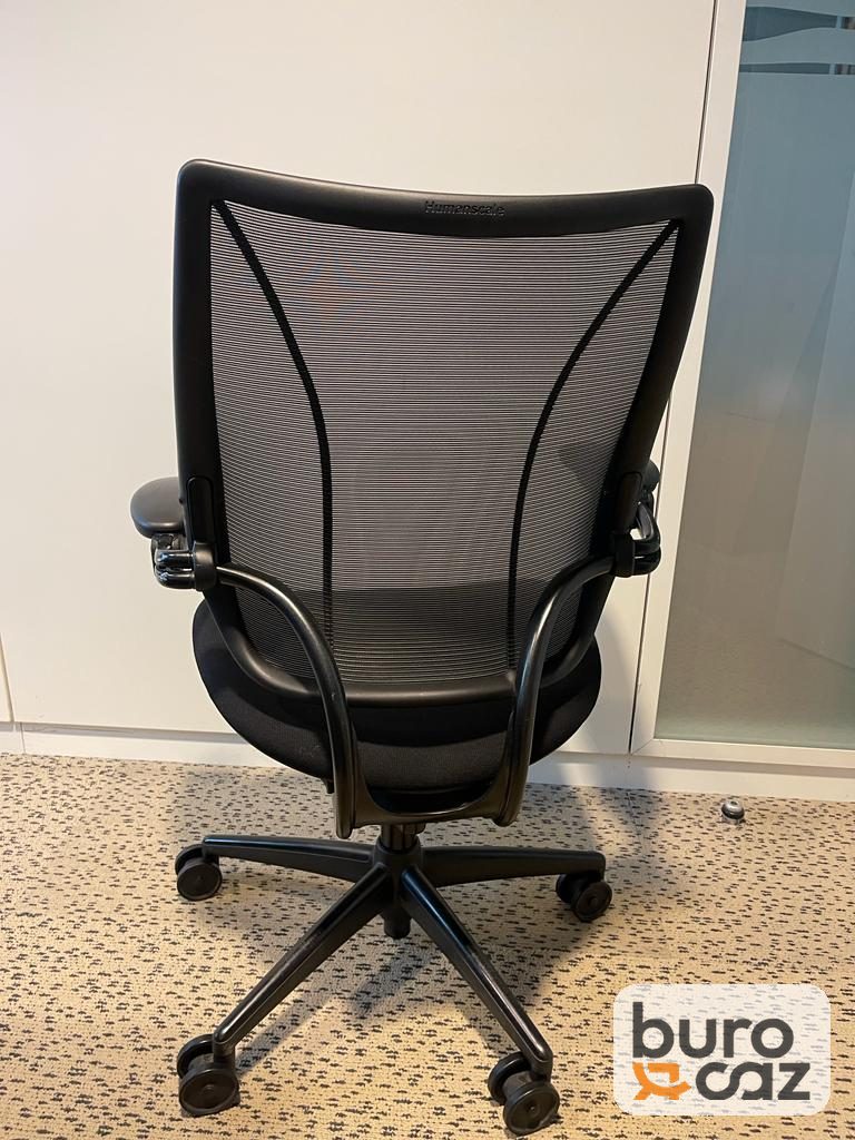 Fauteuil ergonomique Humanscale Liberty résille noire — photo 4