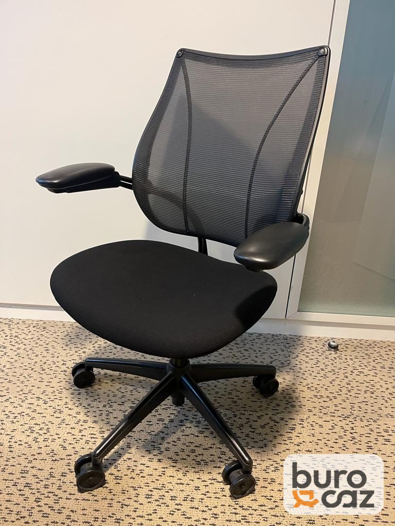 Fauteuil ergonomique Humanscale Liberty résille noire — photo 5