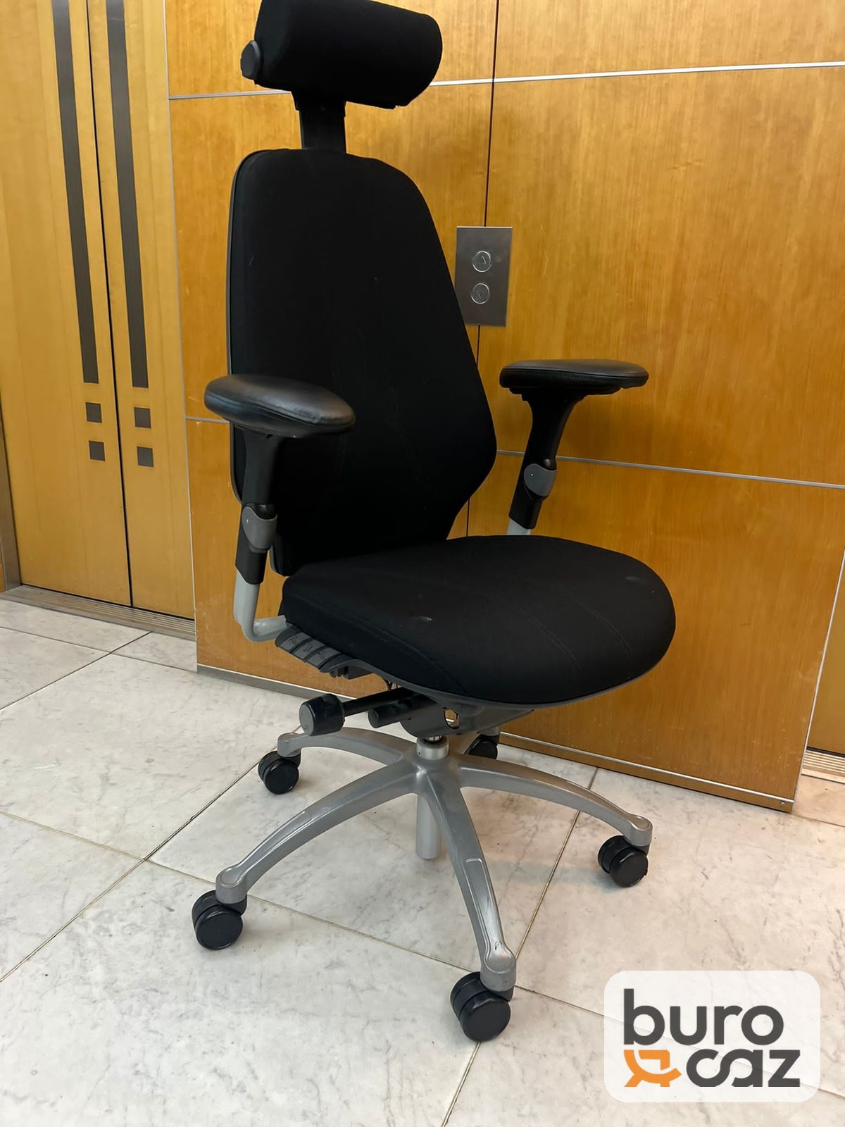Fauteuil ergonomique RH Logic 400 avec têtière — photo 2