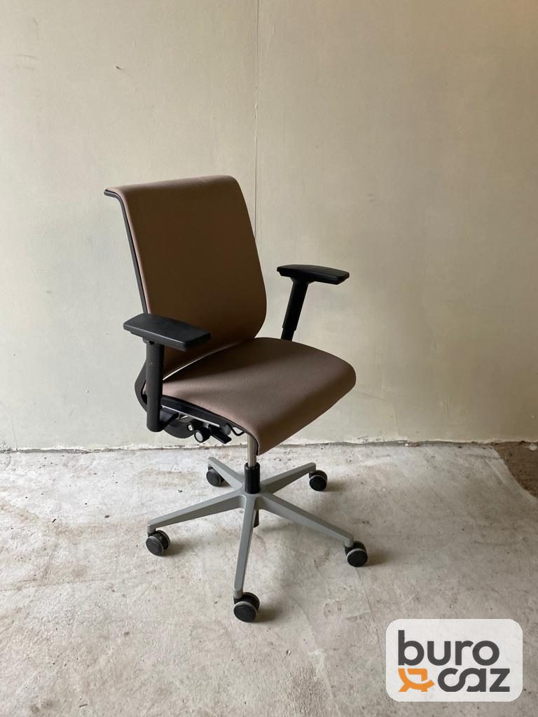 Fauteuil ergonomique Steelcase Think tissu taupe — photo 11