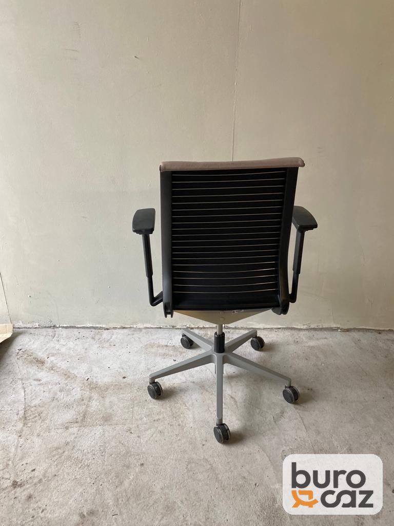 Fauteuil ergonomique Steelcase Think tissu taupe — photo 14