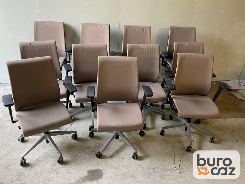Fauteuil ergonomique Steelcase Think tissu taupe — photo 6