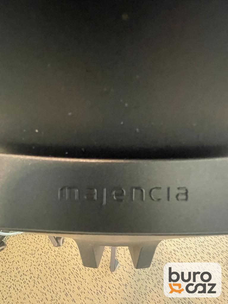 Tabouret haut ergonomique Majencia résille et assise violette — photo 4